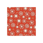 Merry Snowflake Red 100% Cotton